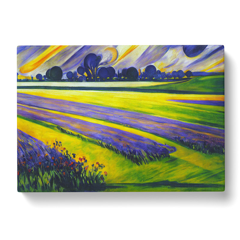 Epic Bluebell Field - Wrapped Canvas