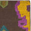 Tapis ikat en laine tissé à la main Tomo-19263535