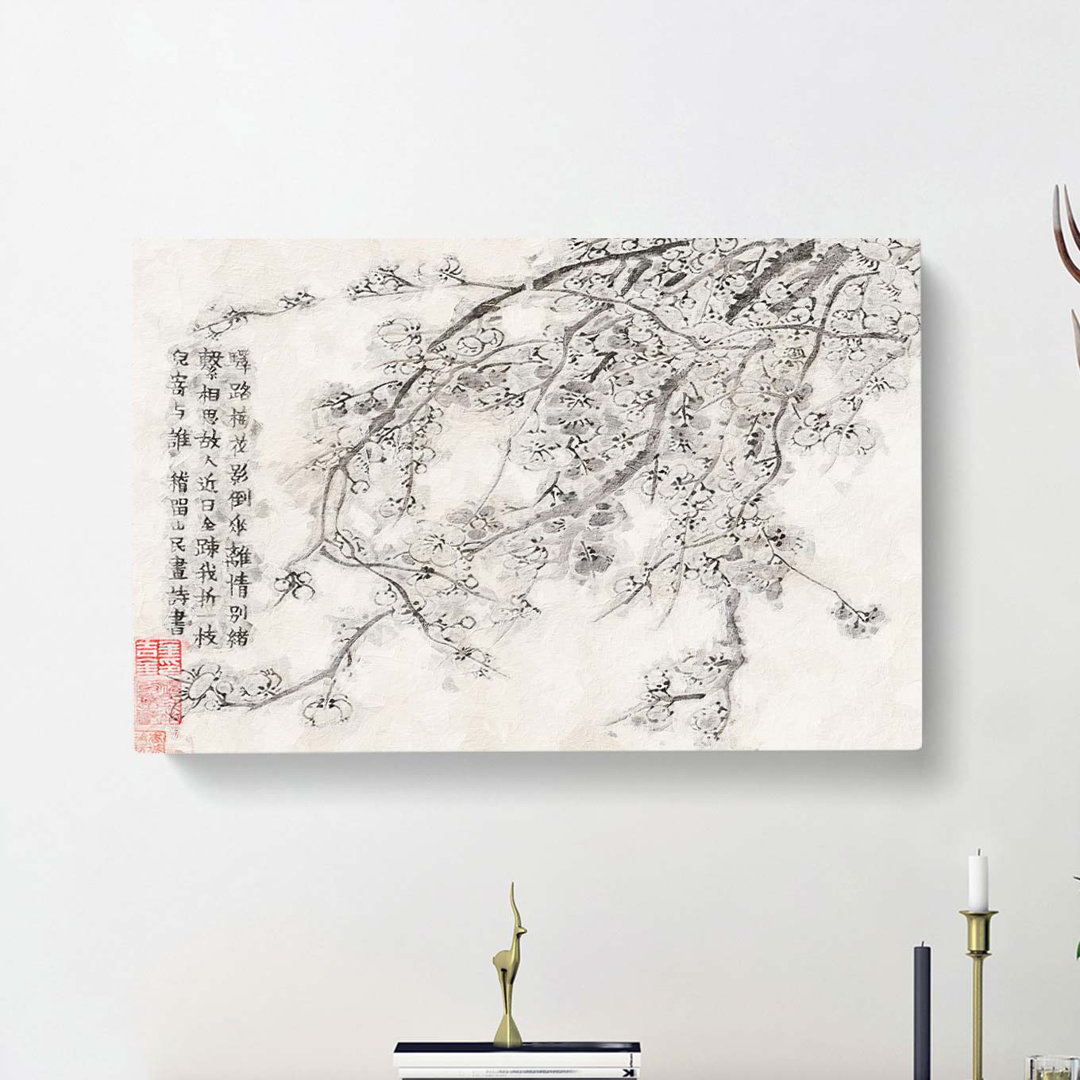 Plum Blossoms Vol.7 by Jin Nong - Wrapped Canvas