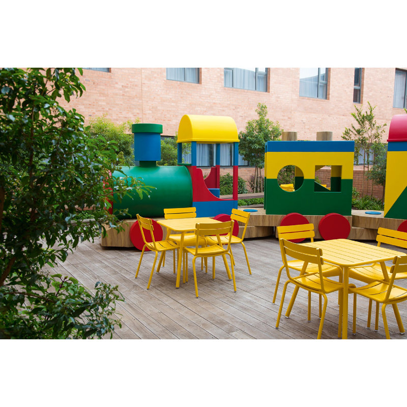 Luxembourg Kids Outdoor Chair, Honey Textured