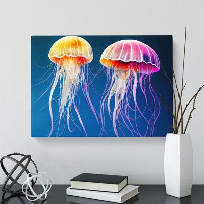 Jellyfish Art Vol.1 - Wrapped Canvas