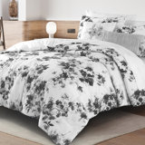 Wonderful Floral  Lightweight Comforter, 5 Pieces Comforter Set For Four Seasons