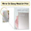 White And Pink Marble Peonies Elegance II - Pink Wall Mirror Decor-1924470949