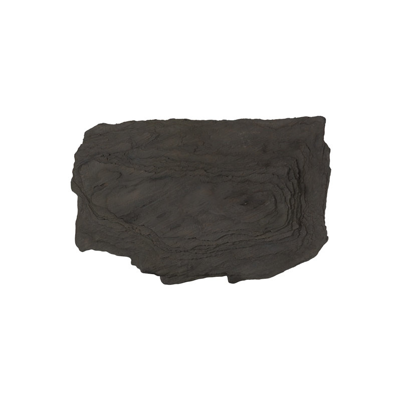 Stratified Cast Stone Wall Art, Painted Slate