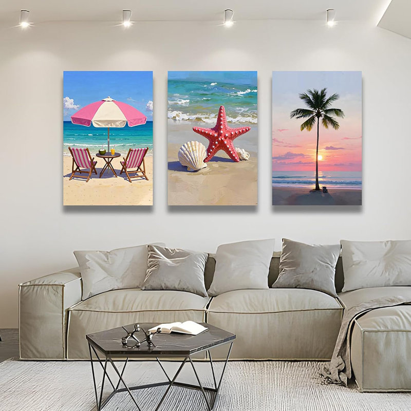 3 Piece Wrapped Canvas Print