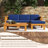 Acacia Solid Wood 4 - Person Patio Conversation Set with Cushions-114236181