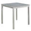 Ensemble de table de salle à manger 5 pièces Glam avec table en bois et chaises rembourrées