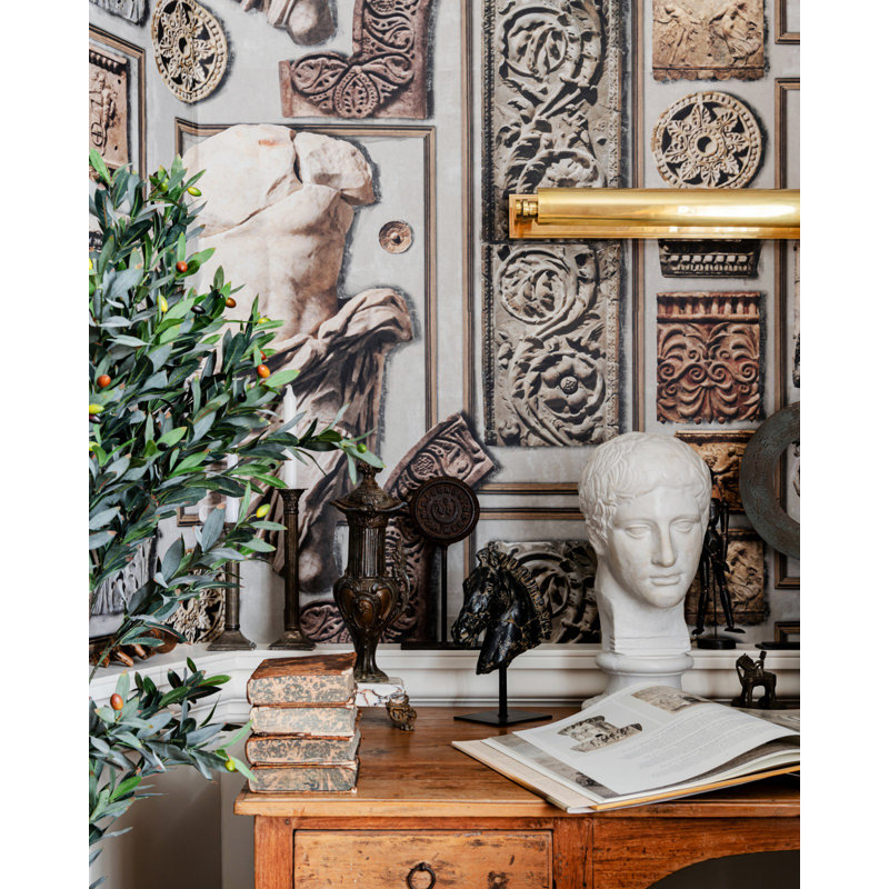 The Artists House Non-Pasted Satin Wallpaper Roll