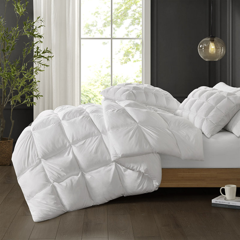 Overfilled Down Alternative Comforter White Full