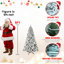 Arbre de Noël illuminé enneigé 6 pi avec 300 lumières blanc chaud UL et 779 pointes en PVC-256815655