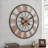 Lucene Metal Wall Clock