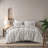 Premium Cotton Jacquard Sheets And Sheet Sets, King/cal King, Elegant Ivory Design
