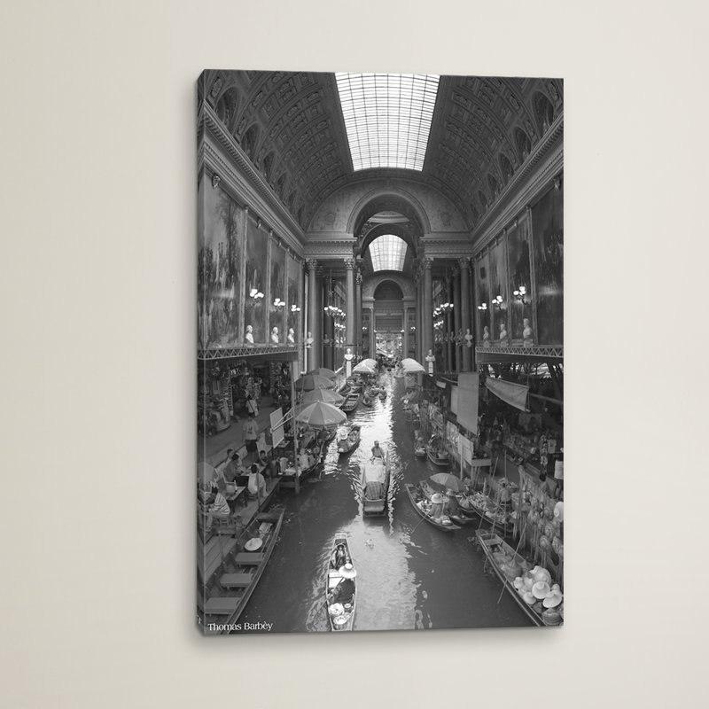 « inner course » par thomas barbey, reproduction de photo sur toile tendue, H 26 po x l 18 po x P 1,5 po, Pas de tapis