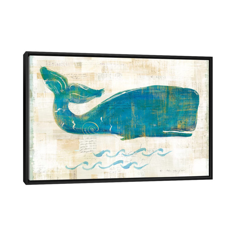 «On the Waves I» par Sue Schlabach, impression sur toile tendue, H 18 po x l 26 po x P 1,5 po, Pas de tapis