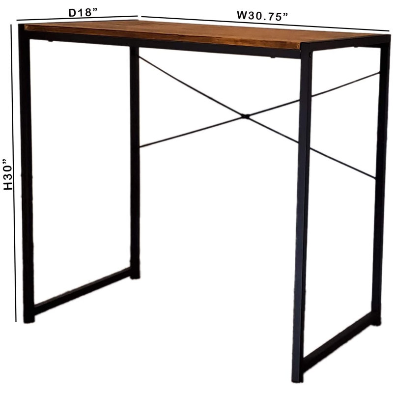 Bureau d'écriture Speer Modern, Café / noir