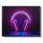 Neon Game Controller LED Wall Art, 20L x 16W
