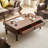 Solid wood storage coffee table