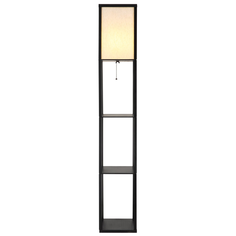159cm Novelty Floor Lamp, Black, Beige