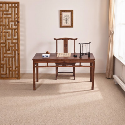 Solid wood elm minimalist desk