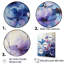 «Sapphire Blue Hues» capture le vol délicat - impressions sur toile papillon-95867176-95867175