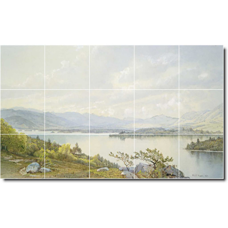 Carreau de peinture murale décorative en céramique 21,25 po x 12,75 po 4,25 po x 4,25 po