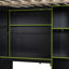 Lit mezzanine en bois avec bureau-240815662