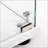 Two-door Glass Display Cabinet 4 Shelves with Door, Floor Standing Curio Bookshelf-2070740168