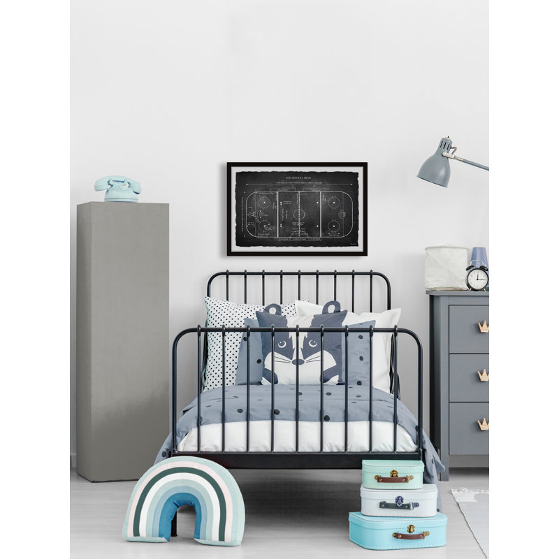 Roberts Wrapped Canvas Print, 20cm H x 30cm W, Black, Black