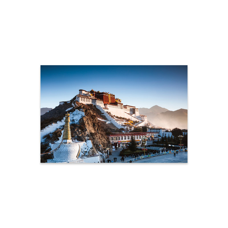 Célèbre palais du Plota, Lhassa, Tibet par Matteo Colombo - photographie non encadrée, H 16 po x l 24 po x P 0,25 po