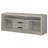 Grey Driftwood 2-Drawer Engineered Wood Tv Stand