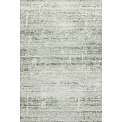 Premium Machine Washable Gerardo Sage Rug
