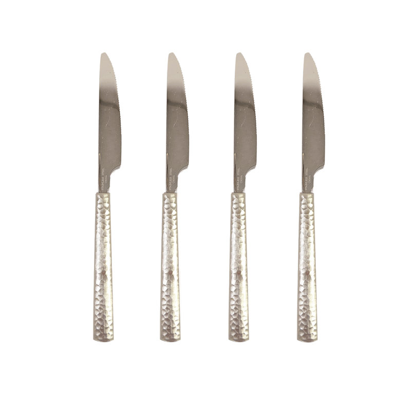 Arona Stainless Steel Dessert Knife, Silver