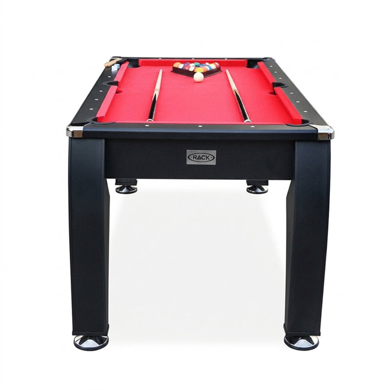 RACK Stark 5.5-Foot Billiard/Pool Table, Black