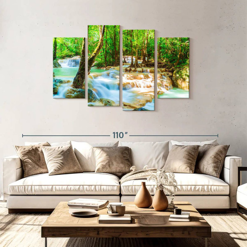 Cascade Alvord Majestic Erawan, H 48 po x l 75 po