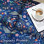 Tapis de couloir de cuisine 2 pi x 6 pi à motif floral antidérapant pour tapis d'entrée