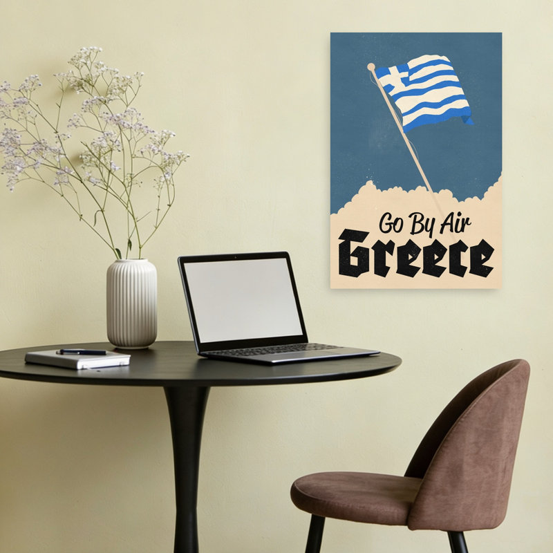 Art rétro rétro de la Grèce rétro