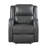 Neroli 30.5" Transitional Faux leather Power Recliner with Effortless One-Touch Power Reclining, Durable Metal Reinforced Frame-695542363