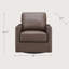 Chaise pivotante en cuir Vara-826901769