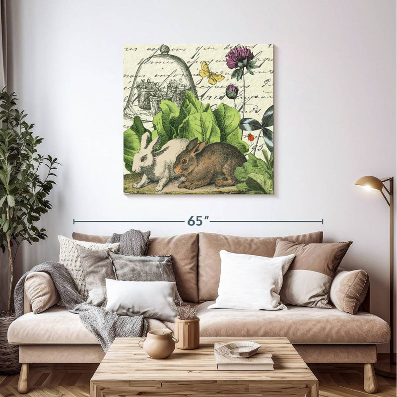 Brampt Garden Rabbit II, 39" H x 39" W