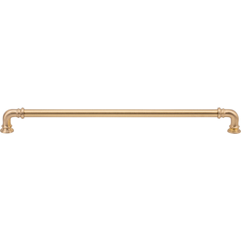 Ronan 12" Center to Center Pull, Satin Brass
