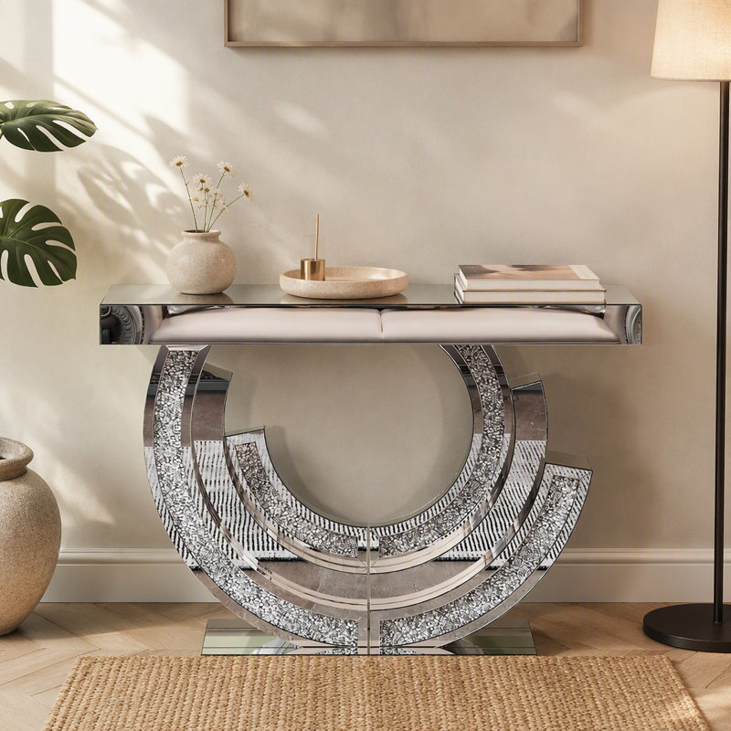 Console en miroir pour le salon