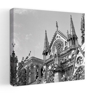 Étoile brillante de Paris - Notre Dame, architecture de paysage contemporain abstrait