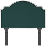 Vanderbilt Standard One Line Address Sign Plaque with Lawn Stakes