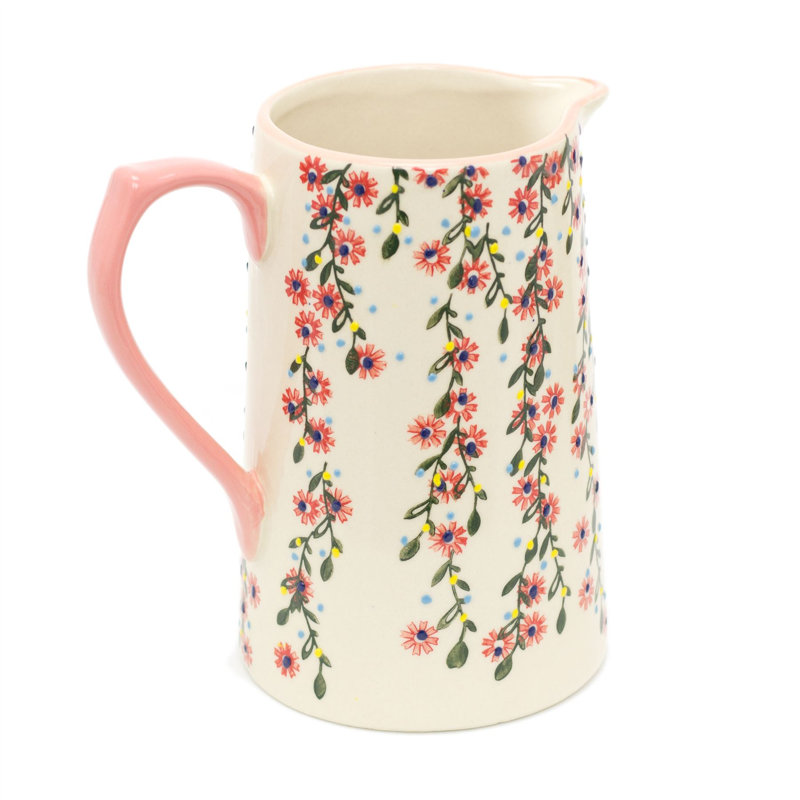 Floral Serving Jug