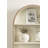 Arcott Wood Arched Wall Storage Shelf-876411121