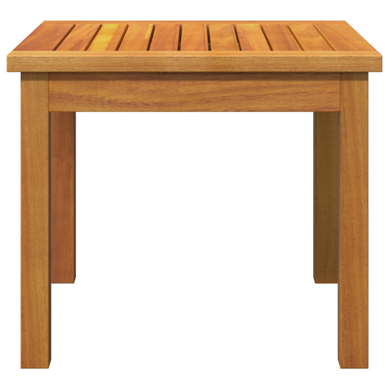 Solid Wood Coffee Table, 38cm H x 45cm L x 45cm W