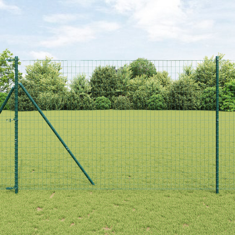 Steel Border Fencing, 160 x 1000 x 0.2 cm