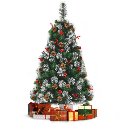 Arbre de Noël vert 48 po H