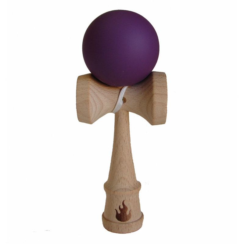 Kendama caoutchouté, Mauve