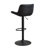 Lochie Swivel Adjustable Height Bar Stools Faux Leather Modern Barstools Upholstered Counter Stools-1433750547